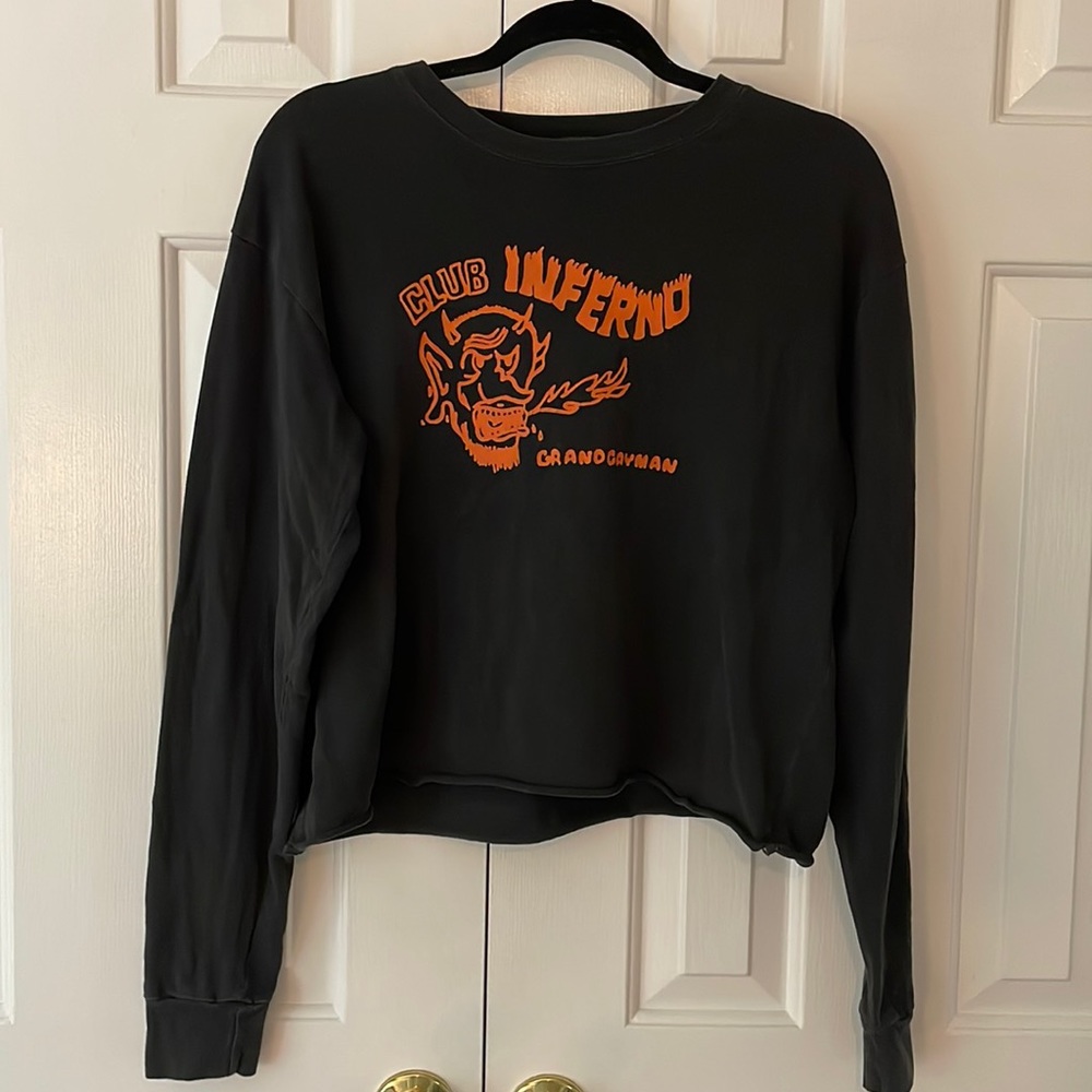 Brandy Melville Graphic Long Sleeve Tee - New Condition
